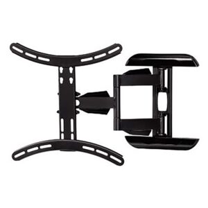 SOPORTE MURAL TV, NEGRO, DOBLE BRAZO ARTICULADO, DE 32 A 65 pulg, CARGA MÁX. 35 kg