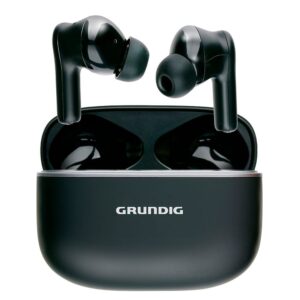 AURICULARES EARPHONE BLUETOOTH CON ESTUCHE NEGRO
