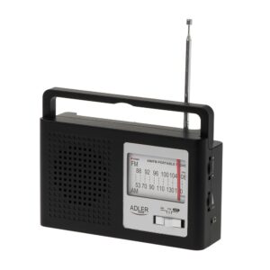 RADIO AM/FM AD 1909, 15,5 x 21 x 6 cm