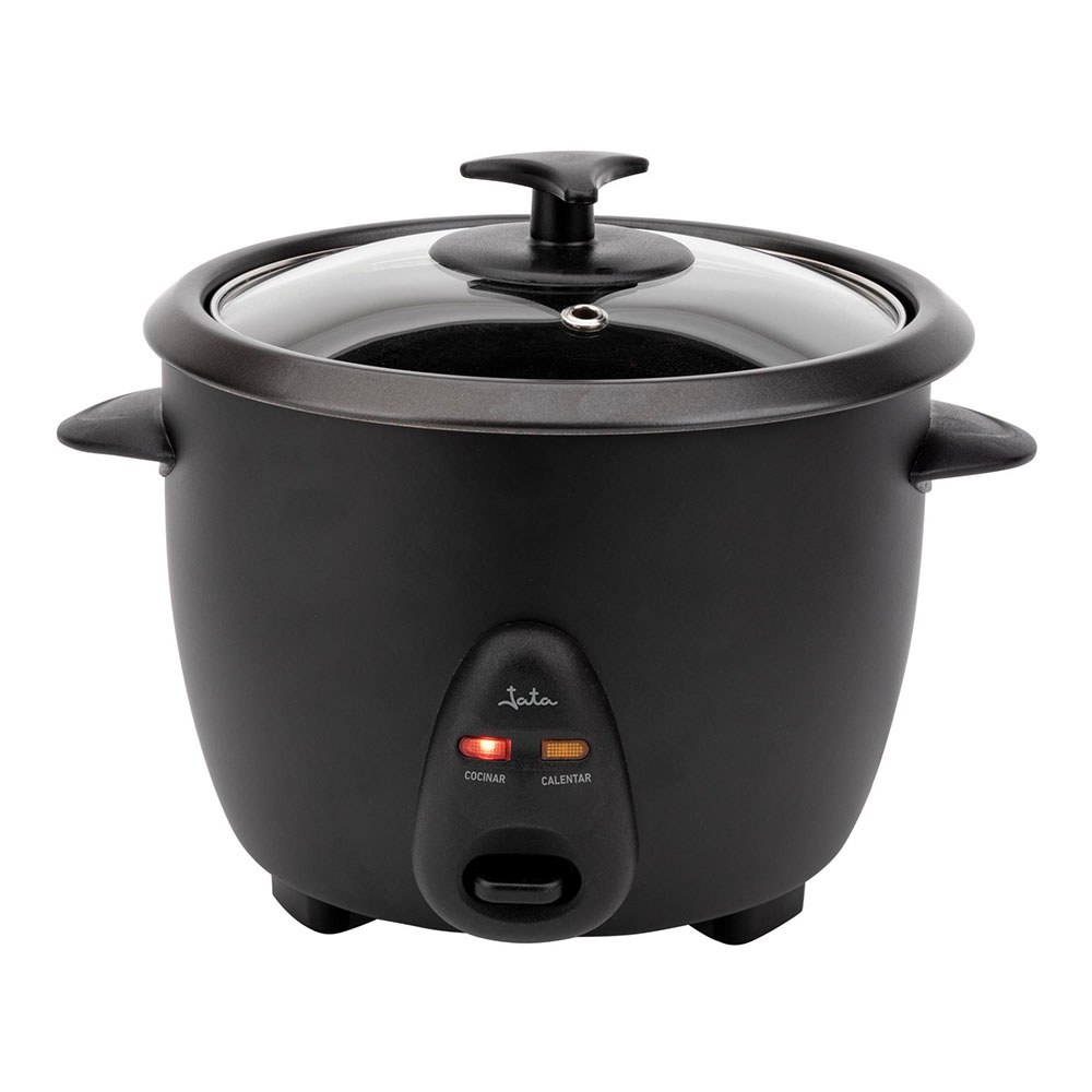 ARROCERA ELÉCTRICA 900 W 2,2 L, NEGRA, Ø29 x 29 cm
