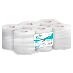 BOBINA PAPEL SECAMANOS 143 m 6 uds