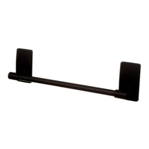 COMMAND BARRA TOALLERO, NEGRO MATE, 299 x 77 x 47 mm, 1 ud + 4 TIRAS, MÁX 1,3 Kg