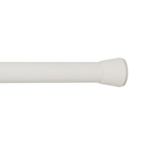 BARRA EXTENSIBLE MULTIUSO A PRESIÓN SIN TALADRO, BLANCA, Ø2,8 - 2,5 x 140 - 250 cm