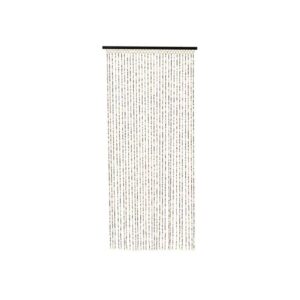 CORTINA DE BAMBÚ, COLOR MARRÓN, PARA PUERTA, 90 x 200 cm