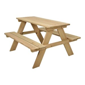 MESA PICNIC DE MADERA INFANTIL 79 x 89 x 50 cm