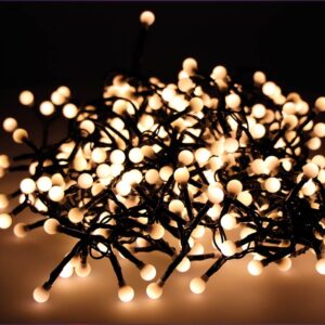 GUIRNALDA CHERRY COMPACT, MULTIFUNCIÓN, USO EXTERIOR, LUZ CÁLIDA, 500 LEDS, 11 m