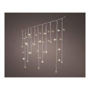 CORTINA MULTIFUNCIÓN, EXTERIOR, LED ICICLE, 240 LEDS, 5,8 m, LUZ CÁLIDA