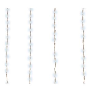 CORTINA MULTIFUNCIÓN, EXTERIOR, PARA BALCÓN, 220 LEDS, 2 x 1 m, BLANCO FRÍO