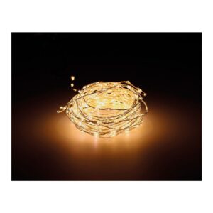GUIRNALDA MICRO LED, 567 LEDS, MULTIFUNCIÓN, LUZ CÁLIDA, EXTERIOR, 9 m