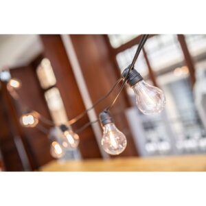 GUIRNALDA ALLEGRA SOLAR + BATERIA, 10 BOMBILLAS LED 3V, 10 m