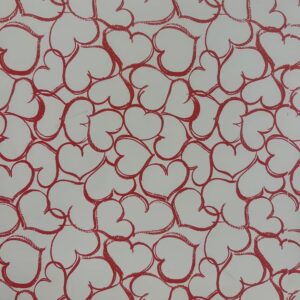PAPEL REGALO CORAZONES, 70 cm x 40 m