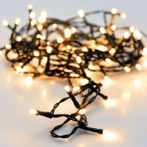 GUIRNALDA MULTIFUNCIÓN, USO EXTERIOR, BLANCO CÁLIDO, 480 LEDS, 39 m