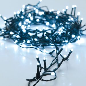 GUIRNALDA MULTIFUNCIÓN, USO EXTERIOR, BLANCO FRÍO, 480 LEDS, 36 m