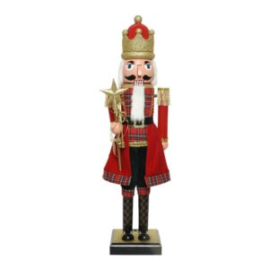 CASCANUECES DECORATIVO CON LUZ Y MÚSICA, 160 cm