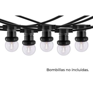 GUIRNALDA 50 PORTALÁMPARAS 2000 W 50-60 Hz 220-240 V E27 IP44 50 m