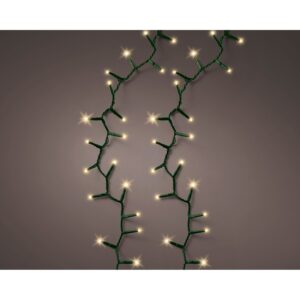 GUIRNALDA MULTIFUNCIÓN, USO EXTERIOR, LED COMPACT, ORO SUAVE, CABLE VERDE, 750 LEDS, 21 m