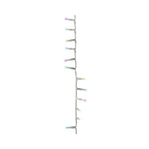 GUIRNALDA MULTIFUNCIÓN, USO EXTERIOR, BASIC, MULTICOLOR, CABLE TRANSPARENTE, 500 LEDS, 16 m