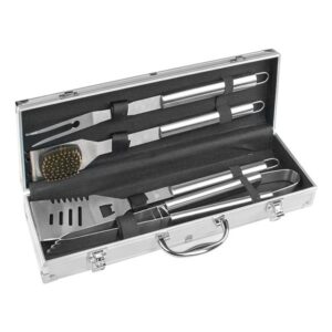 CONJUNTO DE 4 UTENSILIOS PARA BARBACOA