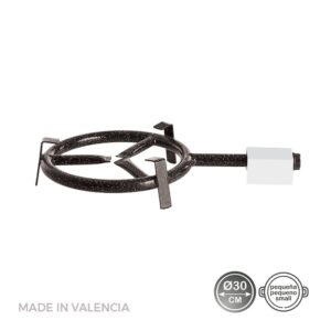 QUEMADOR DE GAS BUTANO/PROPANO Ø30cm 1 FUEGO
