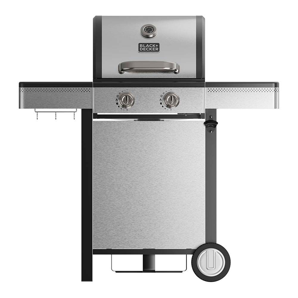 BARBACOA DE GAS BXOG7200E CON 2 QUEMADORES, 116 x 58 x 118,5 cm