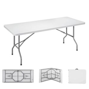 MESA PLEGABLE 180 x 74 x 74 cm TUBO Ø22 x 1.0 mm, BLANCA