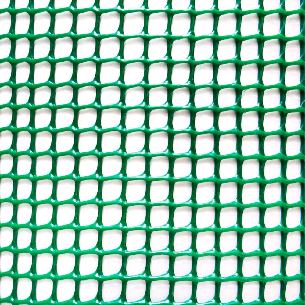 ROLLO DE MALLA LIGERA CADRINET CUADRO 4,5 x 4,5 mm COLOR VERDE, 1 x 25 m