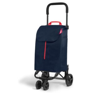 CARRO DE LA COMPRA TWIN AZUL 50 l