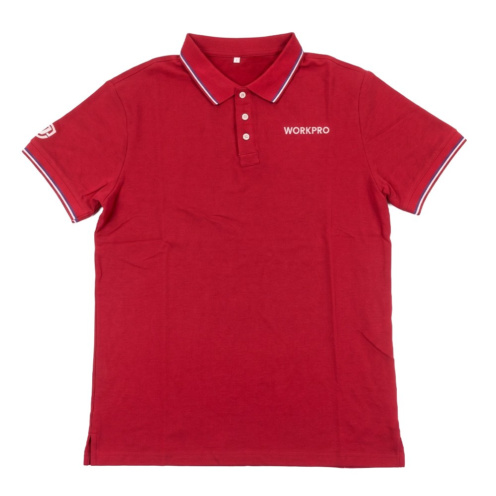 POLO DE MANGA CORTA ROJO, TALLA 2XL