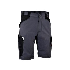 BERMUDA BORTAN GRIS OSCURO NEGRO TALLA E50