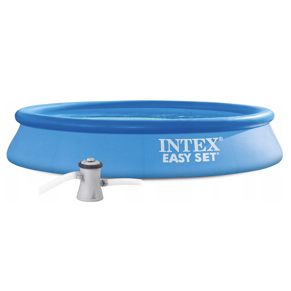 PISCINA HINCHABLE REDONDA MODELO EASY SET, CON DEPURADORA, Ø244 x 61 cm