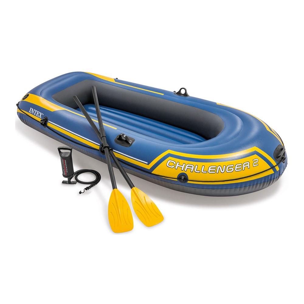 BARCA CHALLENGER CON 2 REMOS, 236 x 114 x 41 cm