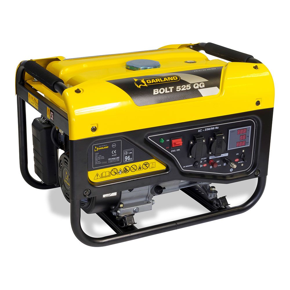 GENERADOR DE GASOLINA 4 kW 210 cc BOLT 525QG V17