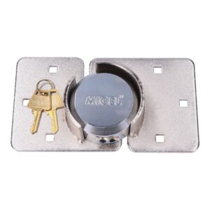 CANDADO FURGONETA, MODELO CN07, Ø73 mm, 6 PISTONES, DE ACERO CON ACABADO CROMO BRILLO, BLISTER