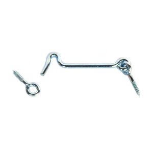 ALDABILLA, DOBLE HEMBRILLA, DE HIERRO CON ACABADO ZINCADO, 50 x 13 mm, CAJA 50 uds