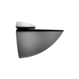 SOPORTE PELICANO, MODELO SP07, DE ZAMAK CON ACABADO CROMO MATE, 110 x 40 x 87 mm, 2 uds