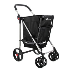 CARRO DE LA COMPRA BASKET MF 4B NEGRO