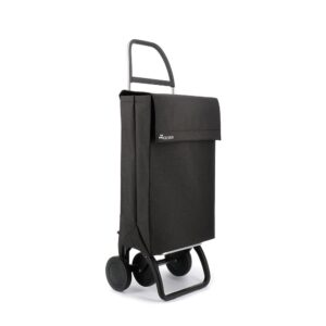 CARRO DE LA COMPRA JEAN TWEED 4 NEGRO