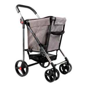 CARRO DE LA COMPRA BASKET MF 4B GRIS