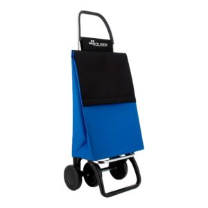CARRO DE LA COMPRA BASIC LN 4 AZUL - NEGRO