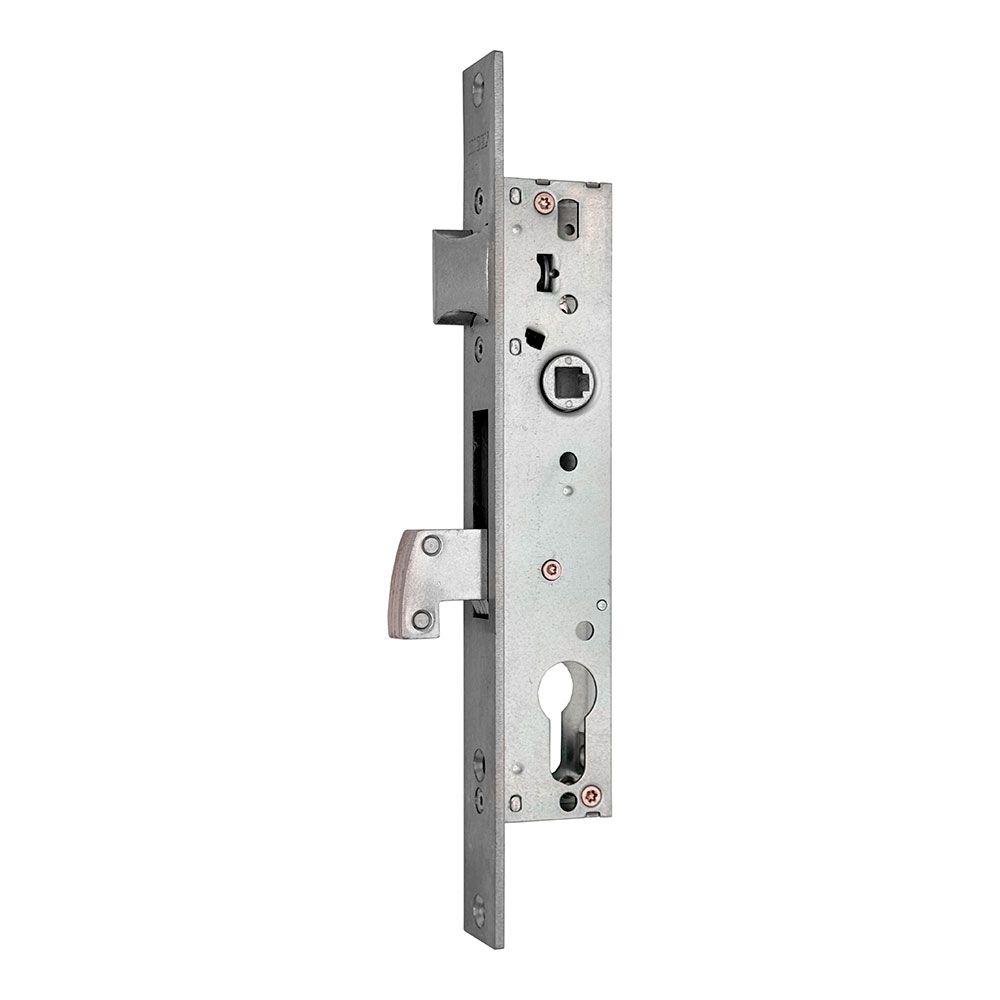 CERRADURA, EMBUTIR, CON CANTO CUADRADO, MODELO CRE10, DE ACERO INOXIDABLE CON ACABADO INOX, 20/85 mm
