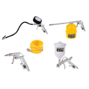 ACCESORIOS COMPRESOR BÁSICO, JUEGO 5 PIEZAS