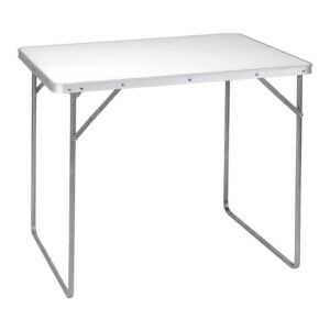 MESA DE CAMPING PLEGABLE DE ALUMINIO 80 x 60 x 69 cm