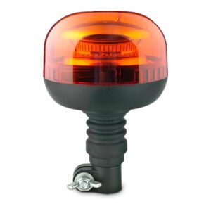 FARO ROTATIVO TUBULAR LED NARANJA, BM203WL, IP65, 133 x 133 x 200 mm