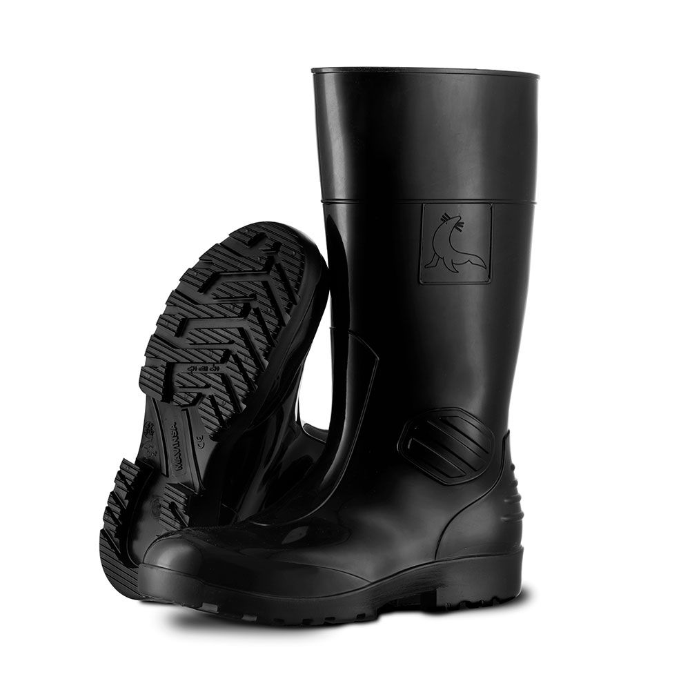 BOTA NEGRA DE SEGURIDAD CARBÓN S5 SRC, TALLA 40