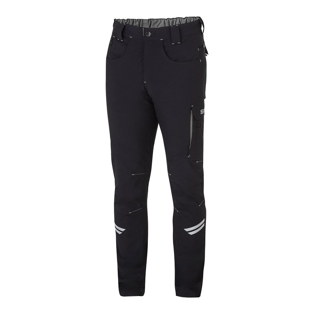 PANTALÓN LIGERO TÉCNICO NEGRO/GRIS KANSAS T2 - M