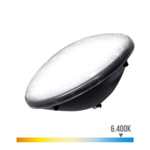 BOMBILLA PARA PISCINA LED PAR56 15W 1300lm 6500K BLANC0 FRIO IP68 Ø17,6x6cm EDM