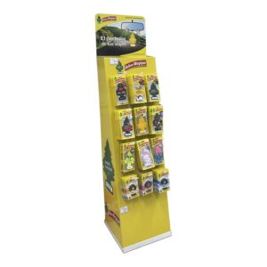 EXPOSITOR SUELO DE AMBIENTADORES PARA COCHE 246 uds