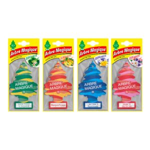 AMBIENTADORES DE COCHE, FLORES, MODELOS VARIADOS, 24 uds